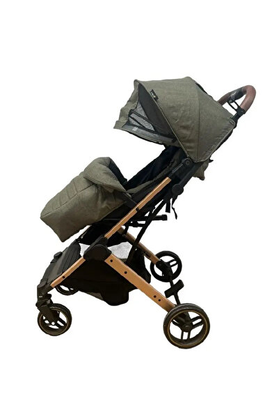 OEM Carucior Copii tip Troller cu Suspensii si Husa - KAKI