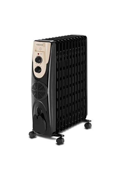 Black&Decker سخان زيت من بلاك آند ديكر، 13 ريشة، 2500 واط، أسود اللون