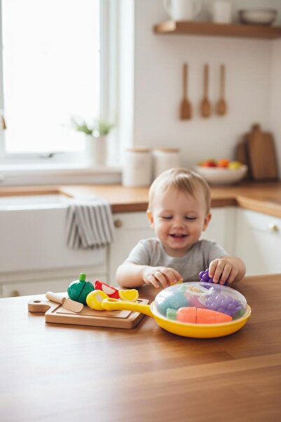 BYCEGU 91461 TAVADA KSEİLEBİLEN OYUNCAK MEYVE SEBZELER 15 PARÇA