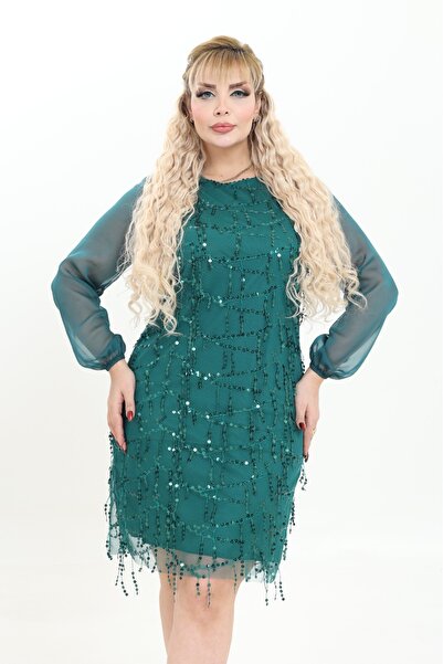 ADASTYLE Pulpayet black evening dress, plus size, casual dress, special occas...