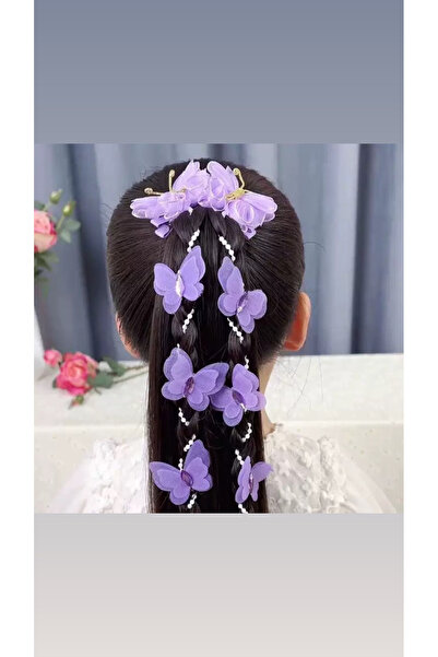 synshop Πεταλούδα 2 τεμάχια παγιέτες τούλι με πέρλες και πέτρες για γυναίκες,...