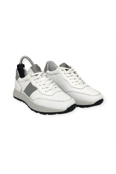LİSANS SHOES حذاء رياضي رجالي صيفي يومي مصنوع من الجلد الطبيعي بنسبة 100% مزو...