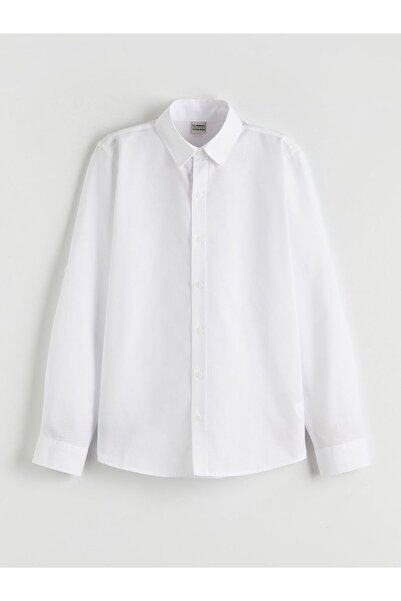 LC Waikiki LCW Kids Basic Long Sleeve Boy's Shirt