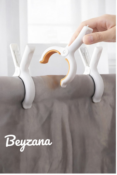 BEYZANA 1 Piece Large Size Quilt Blanket Laundry Peg & Table Clip Multi-Purpose Clip