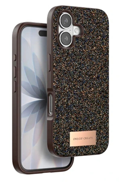 cepmoda iPhone “17” Bright Silvery Luxury Design Elite Cover/Case - Gold