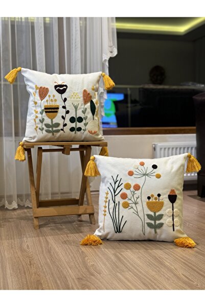 Nari Collections 2-Piece PUNCH EMBROIDERED EMBROIDERED DECORATIVE KIRLENT CASE