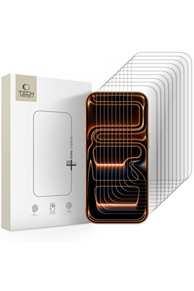 Tech-Protect Folie de protectie Ecran pentru Apple iPhone 17 Pro Max / 16 Pro...