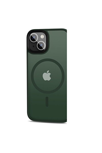Tech-Protect Carcasă MAGMAT Verde Mat pentru iPhone 13
