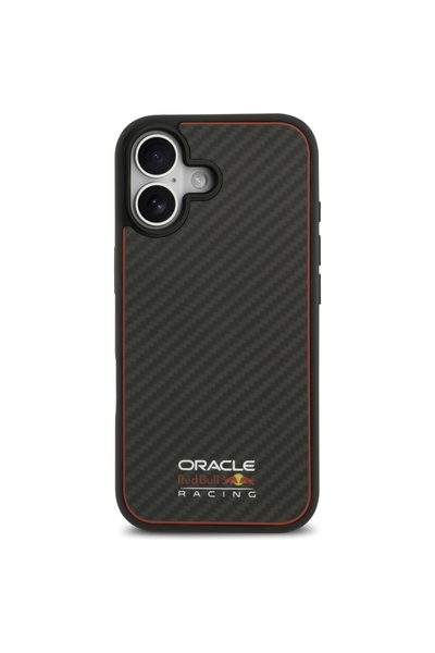 Red Bull Carcasă Kevlar MagSafe pentru iPhone 17, Neagră