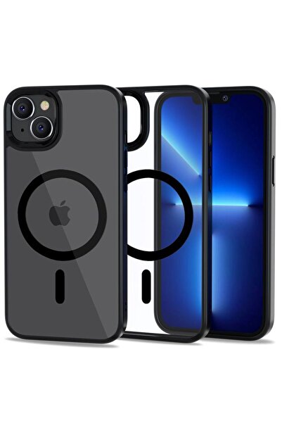 Tech-Protect Carcasă Magmat iPhone 14 Negru/Transparent