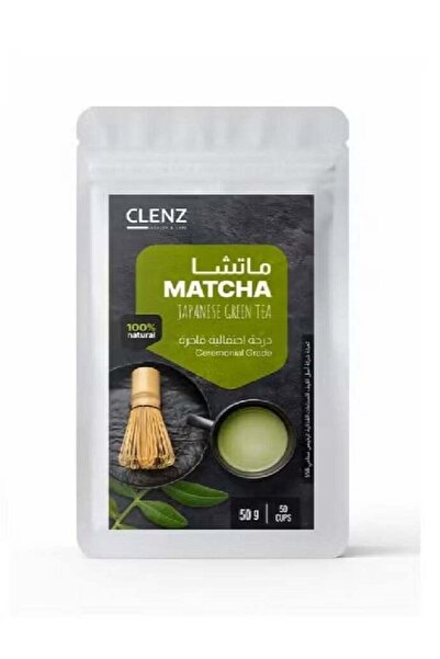 clenz Japanese Green Matcha Tea - Premium Ceremonial Grade - 50g