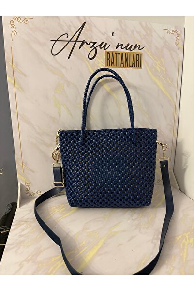 rattan el yapımı çanta