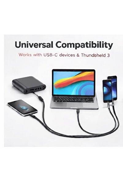 Reboost USB-C to USB-C Data Cable – 27W Super Fast Charging & High-Speed Data