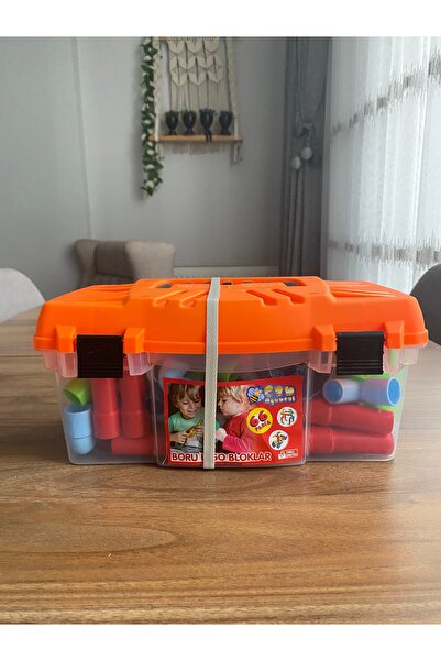 CAN OYUNCAK 66 Pieces Lego Pipe Blocks