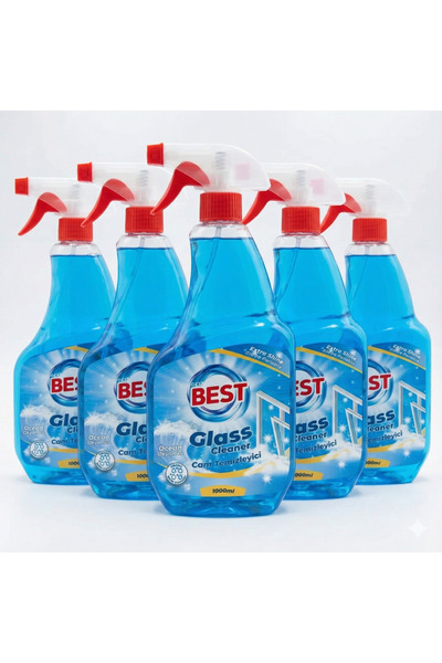 ECOBEST Glass Cleaner 5 x 1L