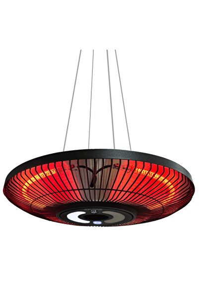 Evento 2000 Watt Işıklı Avize Tipi Yeni Nesil Infrared Isıtıcı | Kumandalı – ...
