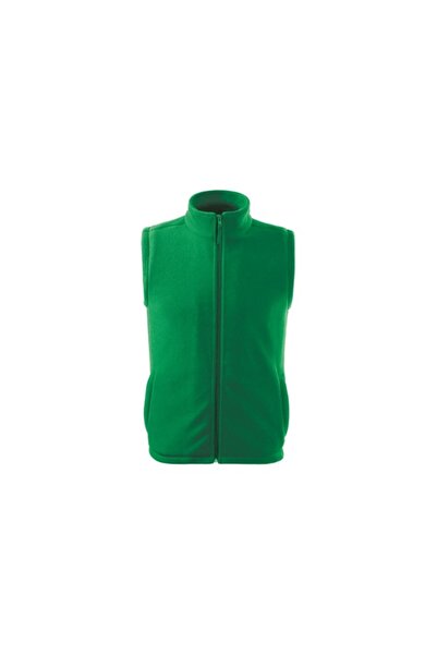 Malfini Unisex fleece vest - 518 Medium green
