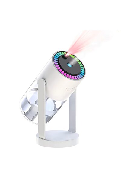 TrendyLux Portable humidifier 280 ml with RGB LED & star projector – USB, aro...