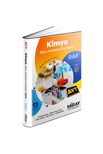 Miray Yayınları Ayt Kimya Daf Ders Anlatım Fasikülleri 2026 Maarif