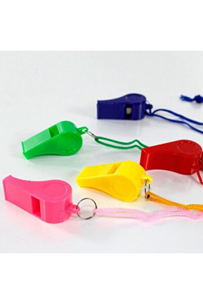 BULDUK Plastik Düdük Tekli – Karne Hediyesi, Deprem ve Hakem Düdüğü, Çocuk Pa...