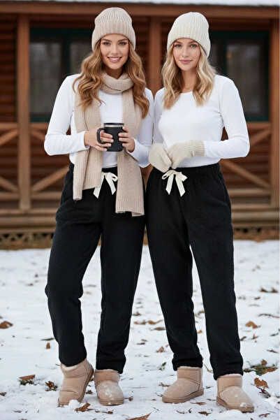 BLACK MODBLACK Ozbay Plush Paddy Bottoms Black Nr 1152714