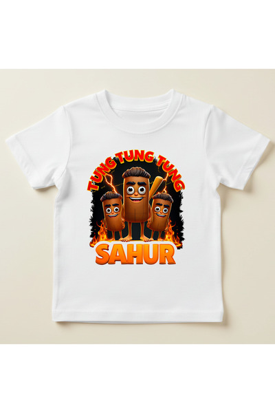 matelio Brainrot Tung Tung Tung Sahur T-shirt