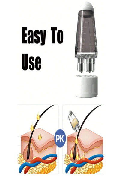 OEM Mini essential oil applicator, scalp massage, hair growth stimulation, si...