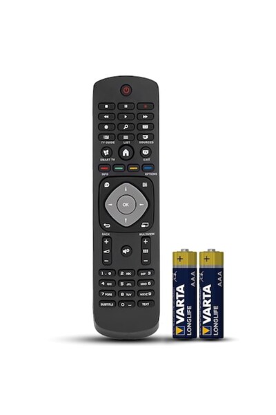 temix Telecomanda compatibila Philips, LCD/LED, RM-L1220, TEMIX®, neagra, bat...