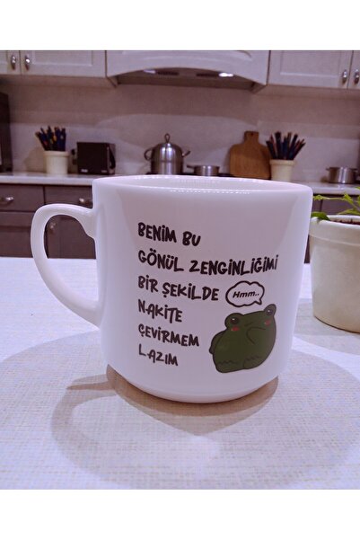 Komik Yazılı Seramik Kupa Bardak - Hediyelik Seramik Kahve Çay Fİncanı Kupa Mug