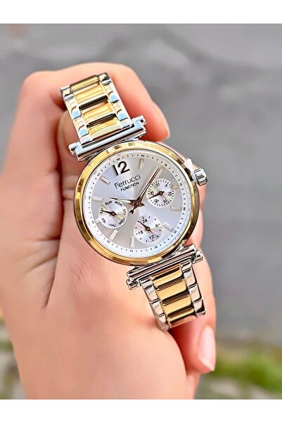 Ferrucci Women's Wristwatch New Model Steel Band Waterproof Function 2 Years ...