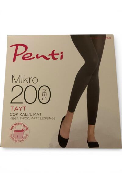 Penti Mikro 200 Den Tayt Çok Kalın Mat