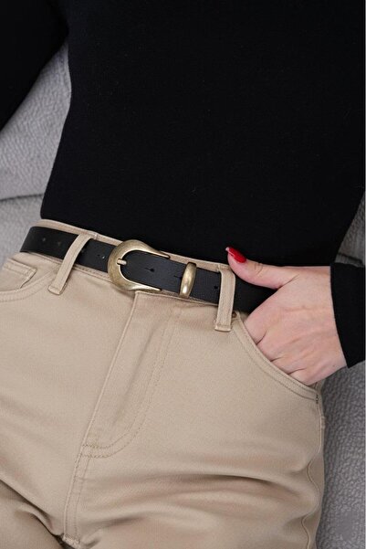 Mynoa Ancient Buckle-Looped Women's Belt Coat Belt, Trouser Belt.