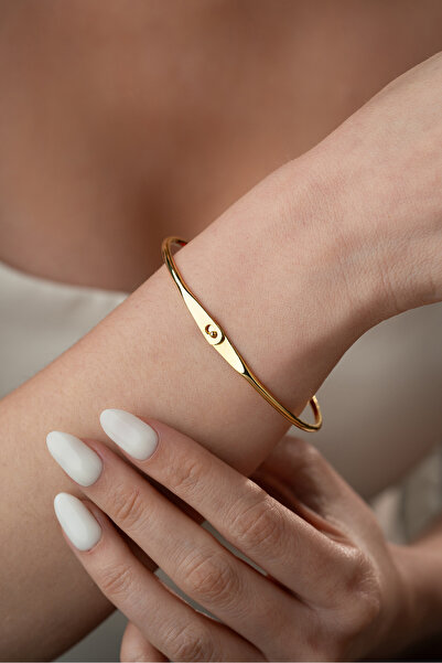 Two Arts Kadın Klasik İnce Kelepçe Bileklik