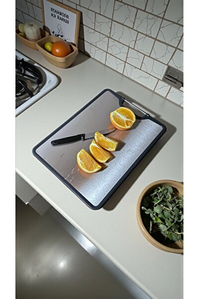 ZEUS Professional Stainless Steel Cutting Board