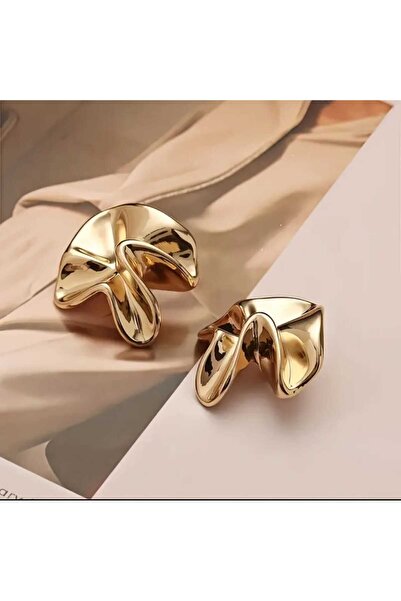 beyna aksesuar زر زارا 2.5 سم مطلي بالذهب 1 عبوة 5 قطع