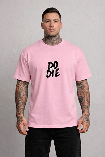LORVEX 100% Cotton T-Shirt Oversized (Comfortable Fit) Do or Die Printed