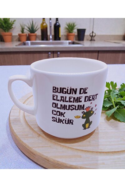 Komik Yazılı Seramik Kupa Bardak - Hediyelik Seramik Kahve Çay Fİncanı Kupa Mug