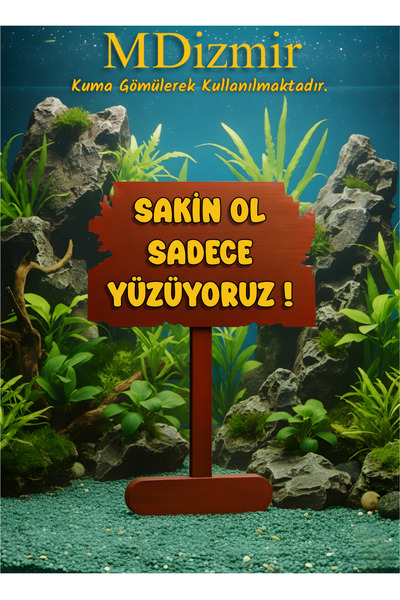 MD×JOA Akvaryum Dekoru ⌭ Sakin Ol , Sadece Yüzüyoruz ! ⌭ KarmaRenkler ⌭ MD İz...