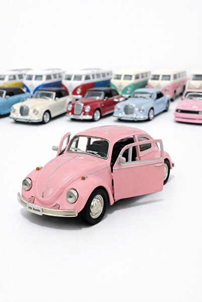 MODEL HEDİYELİK RMZ CITY Volkswagen Beetle Kutulu Metal Araba (Lisanslı)