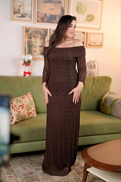 Liva Soft brown dress