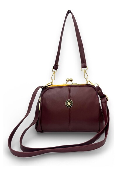 Sanmorris Kadın Burslu 4 Bölmeli AyarÇapra. z Askılı Yumuşak Suni Deri Omuz v...