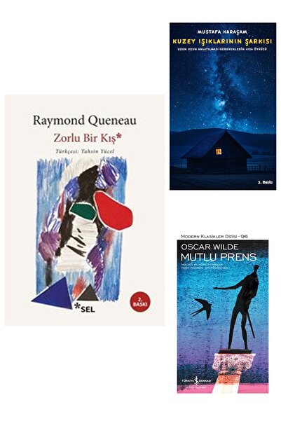 TÜRKİYE İŞ BANKASI KÜLTÜR YAYINLARI Zorlu Bir Kış - Raymond Queneau + Kuzey I...