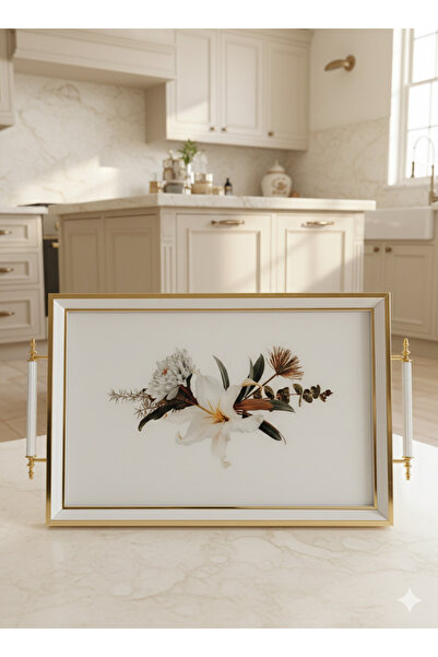 Sillage Home Modern 6-Person Tea and Presentation Tray 30*42 Cm,