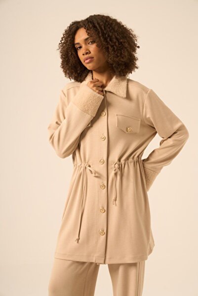 MODA S&S BZLİNE Fur Detailed Suit