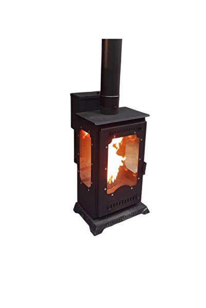 SRS ÜÇ CAMLI ŞÖMİNE PELET SOBASI A KALİTE