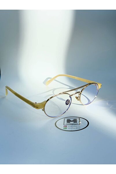 MOONMEE Dave Premium Blue Block Acetate Sap - Unisex Sunglasses Yellow Uv400 Protection