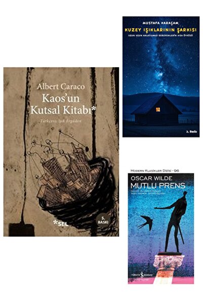 TÜRKİYE İŞ BANKASI KÜLTÜR YAYINLARI Kaos'un Kutsal Kitabı - Albert Caraco + K...
