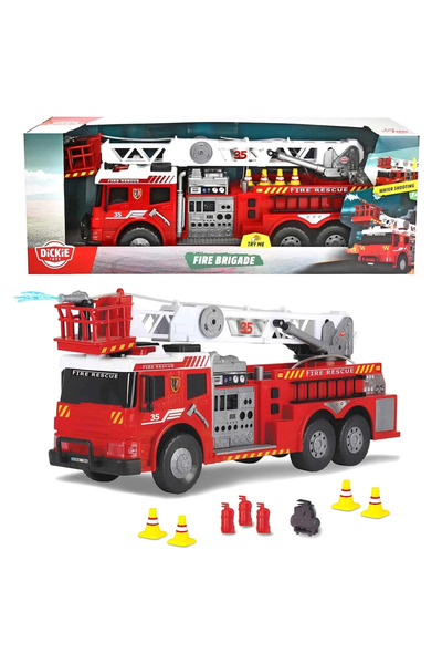 OSENSE مي للواردات ®   ديكي تويز سيارة إطفاء من فرقة الإطفاء 203719015038