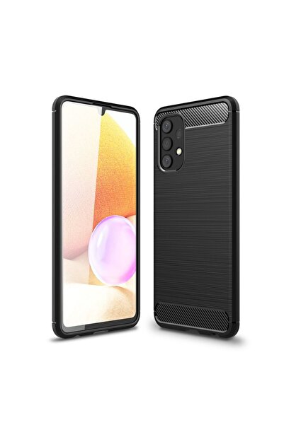 Tech-Protect TPUCarbon Case for Galaxy A32 Black