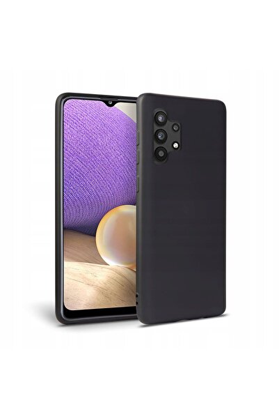 Tech-Protect Silicone Case for Galaxy A32 4G Black